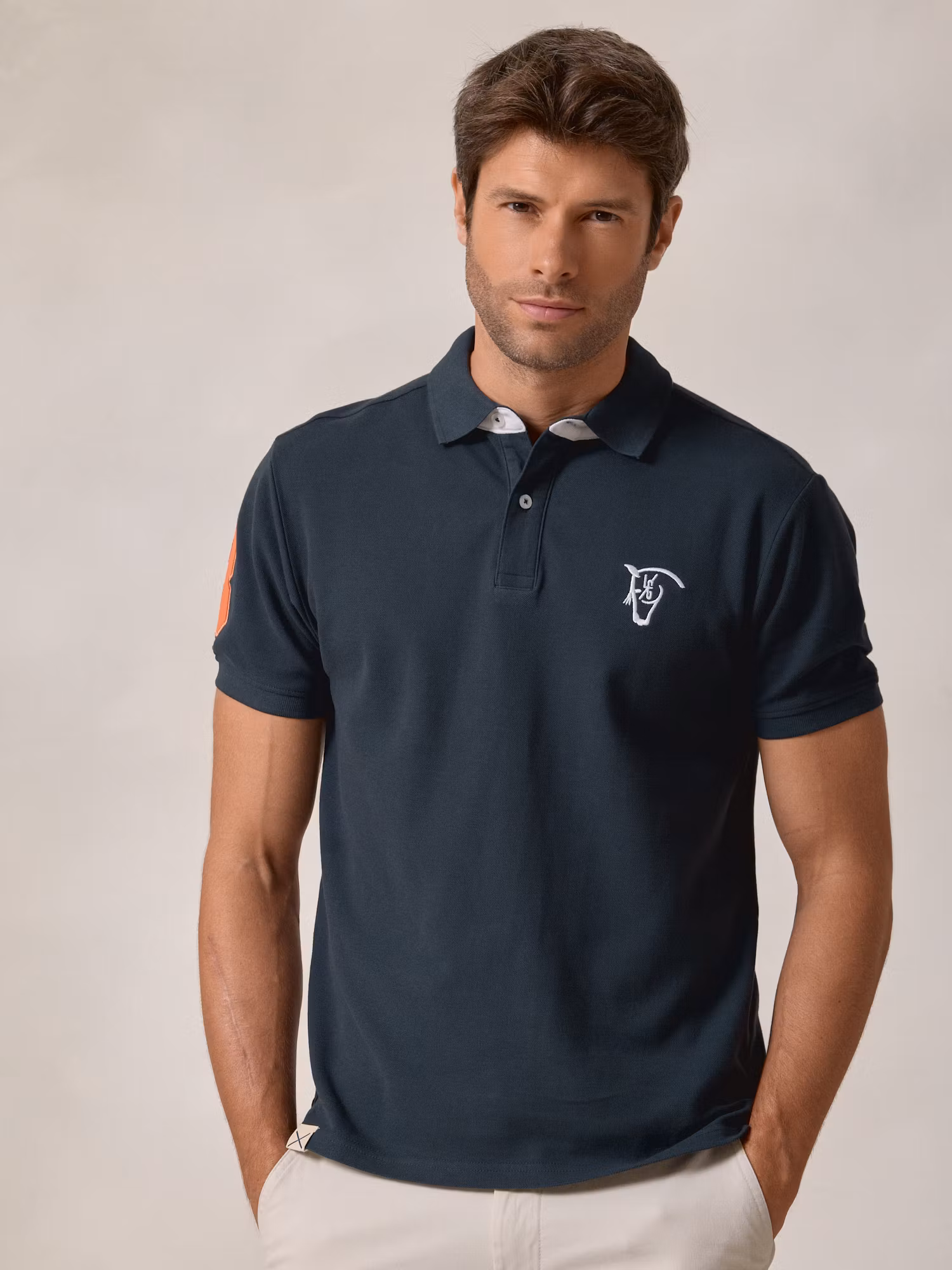 Number Polo | Lake Blue