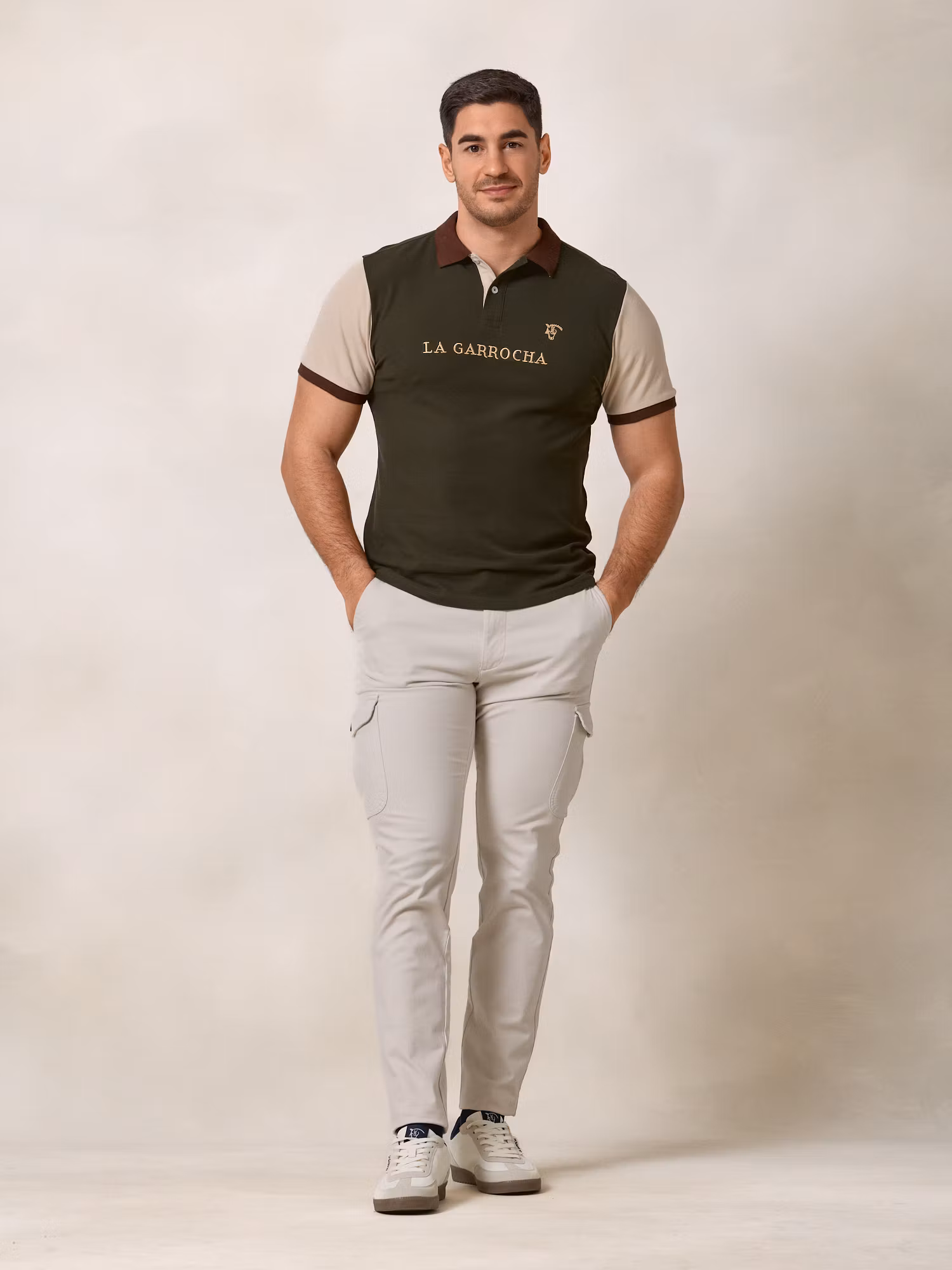 Polo Mangas Contraste | Caza