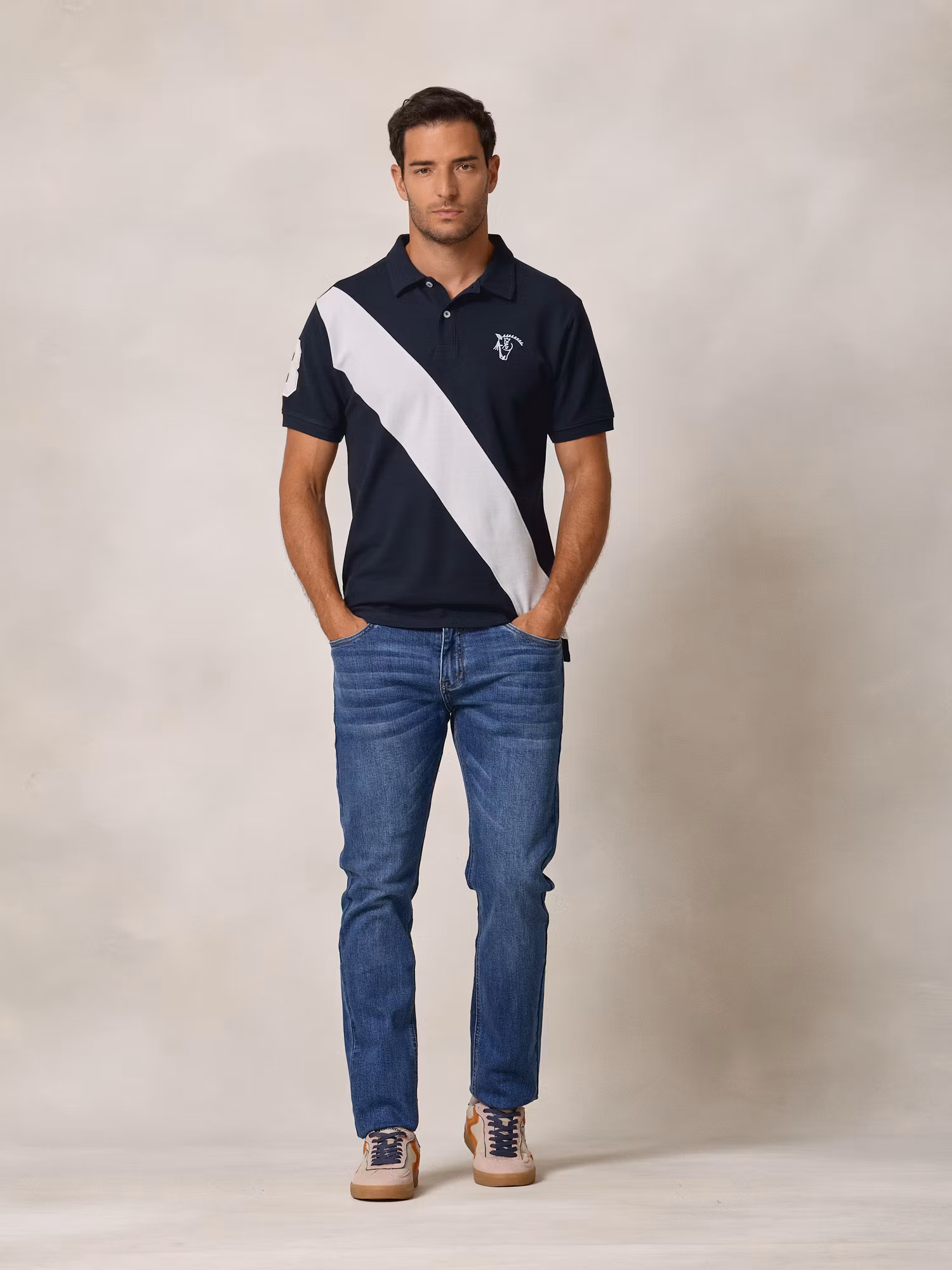 Polo Adams | Bleu Marine