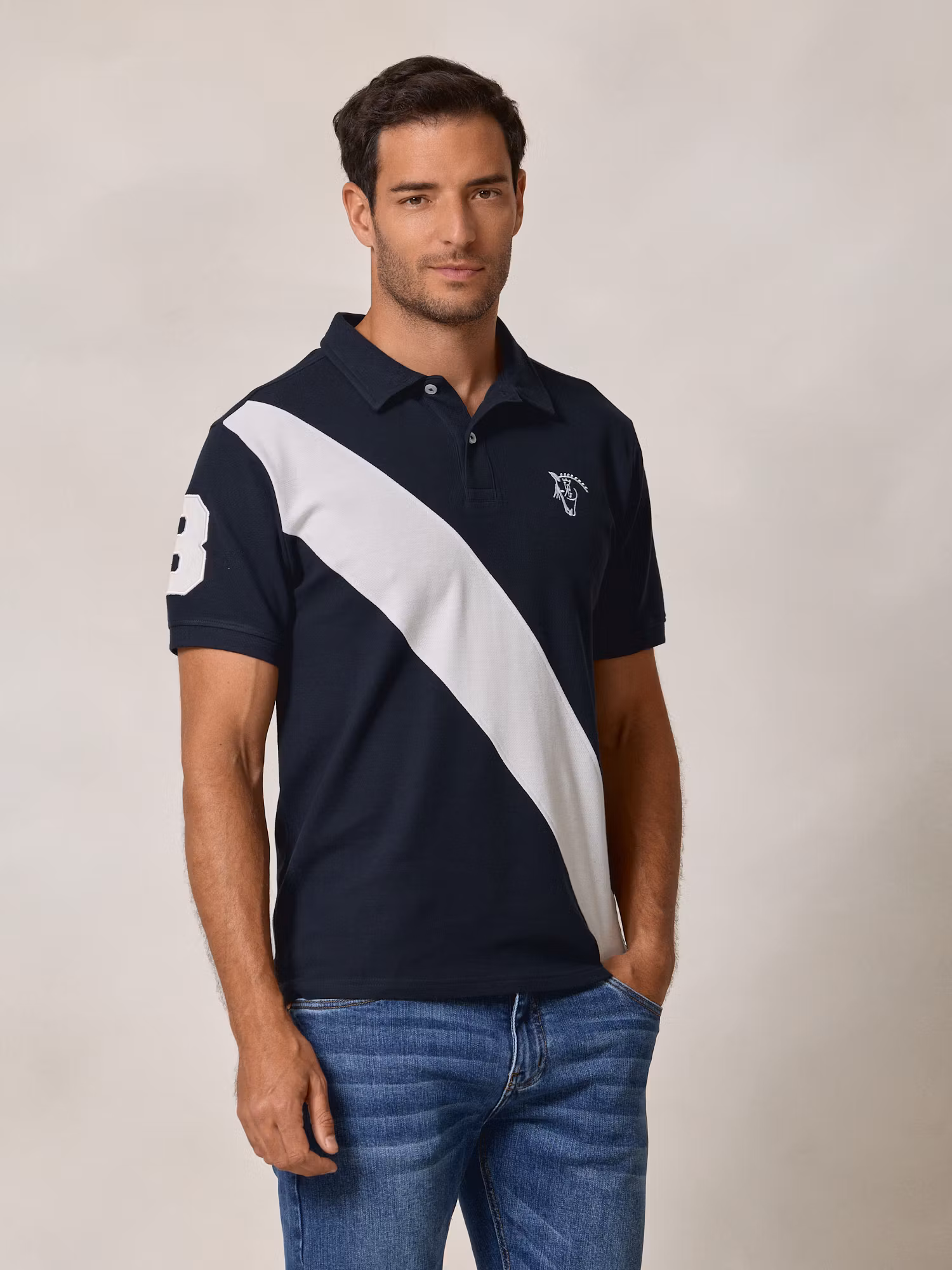 Polo Adams | Bleu Marine