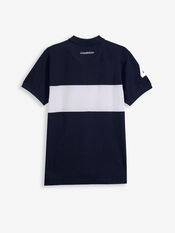 Polo à Bande | Bleu Marine