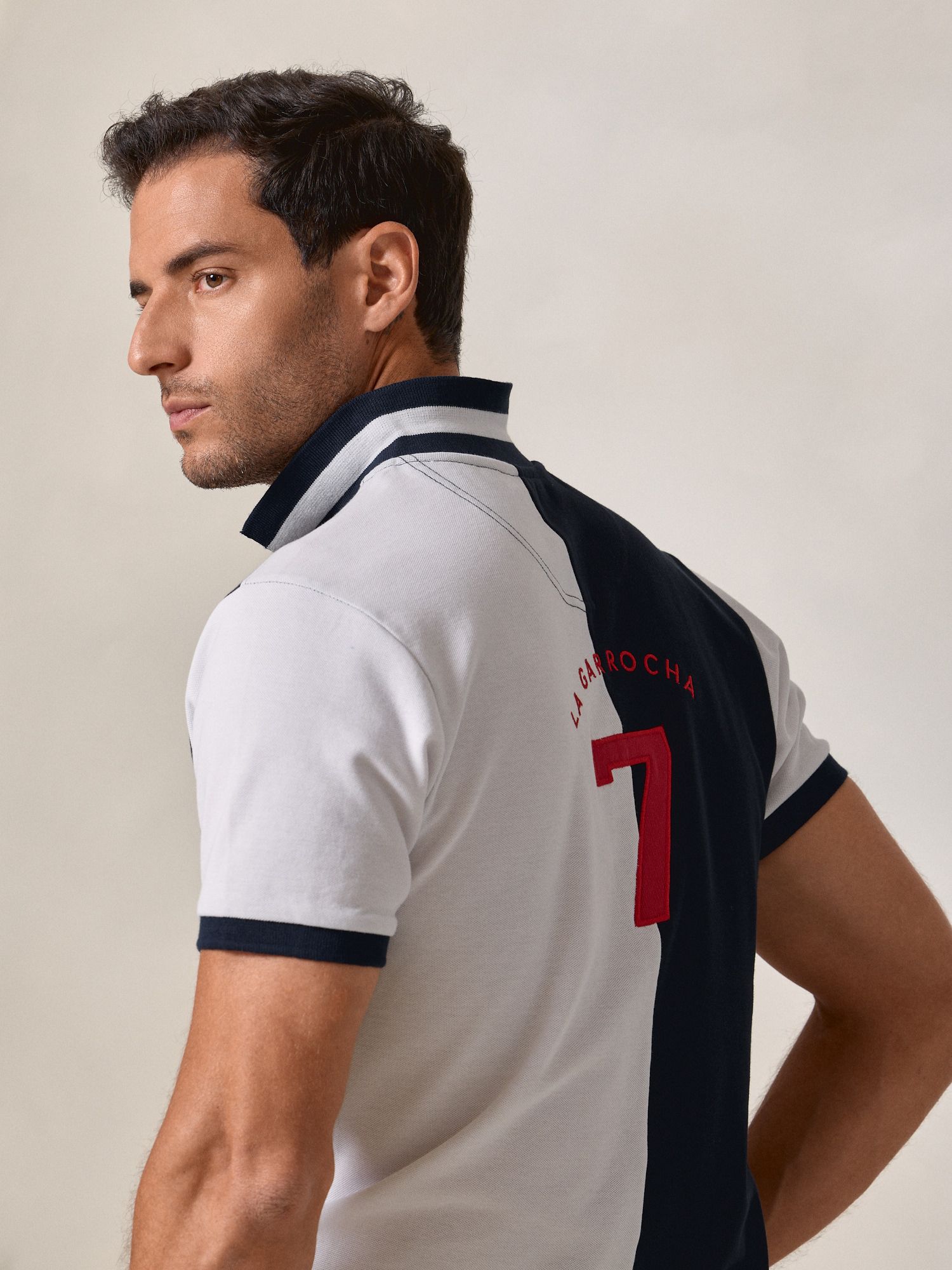 Back Number Polo | Navy Blue