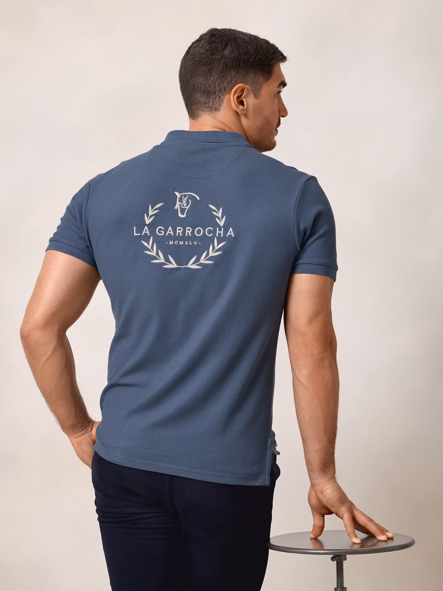 Polo Laurier Espalda | Cobalto