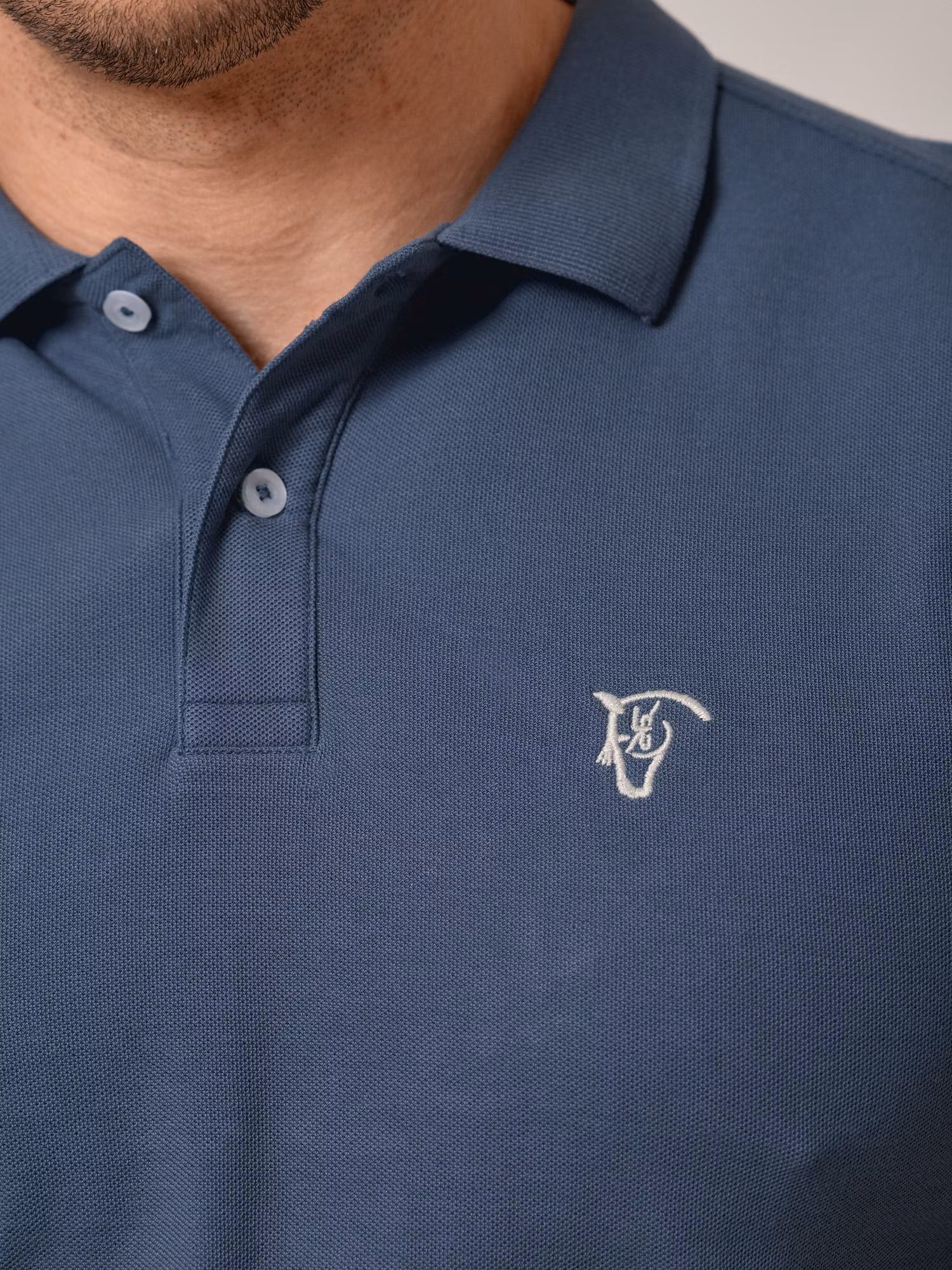 Polo Laurier Espalda | Cobalto