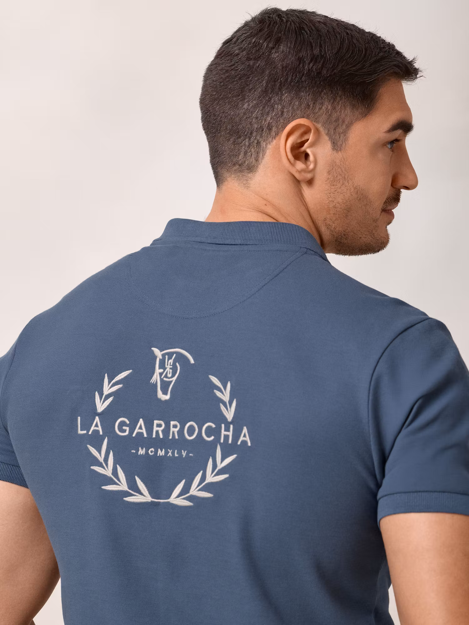 Polo Laurier Espalda | Cobalto