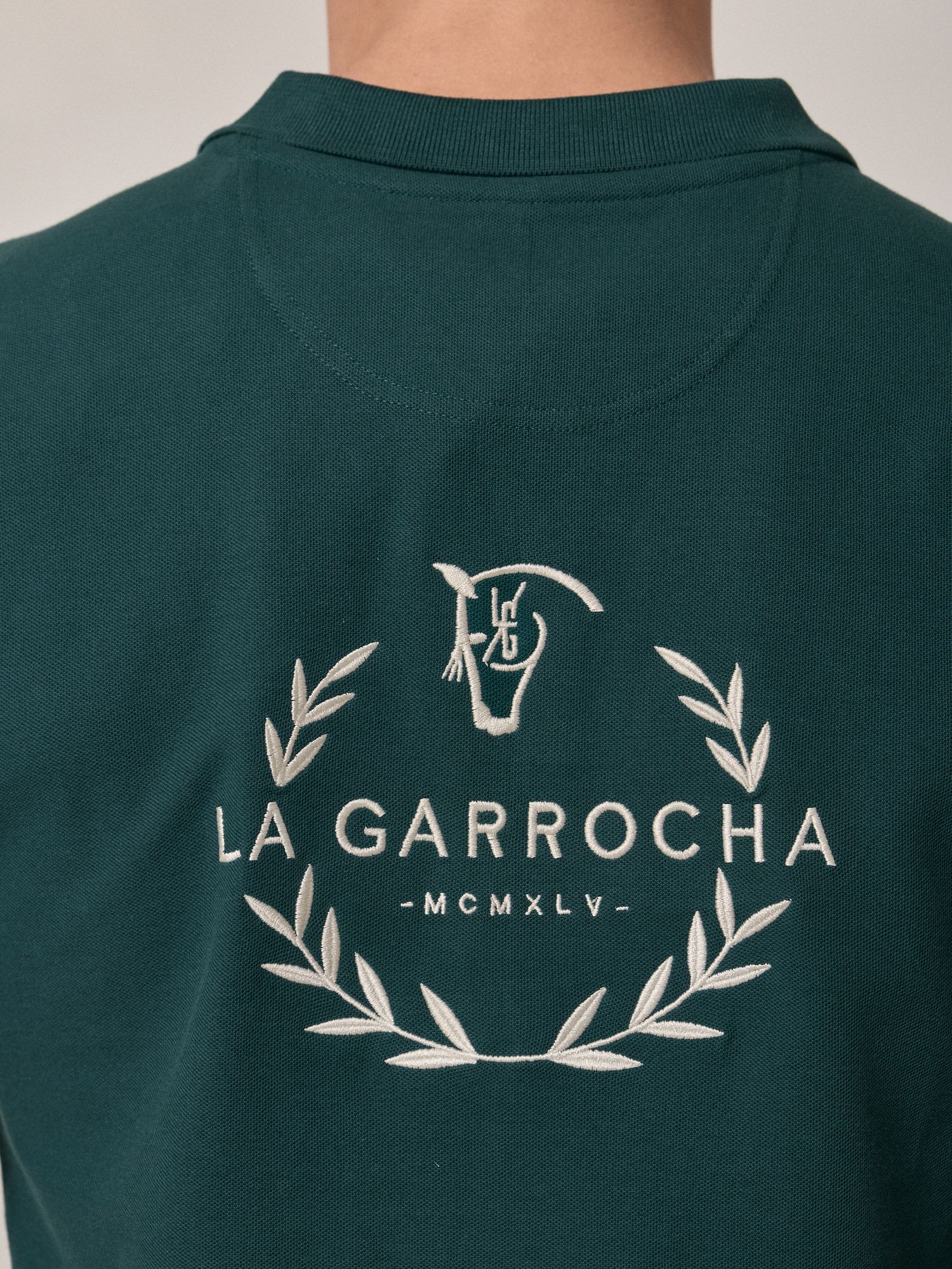 Polo Laurier nas Costas | Verde Azulado