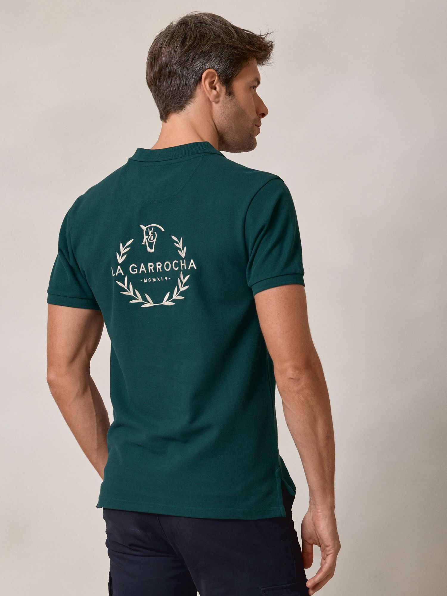 Polo Laurier nas Costas | Verde Azulado