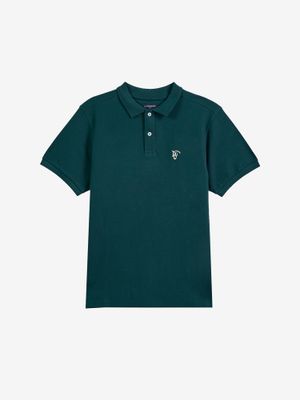Laurier Back Polo | Teal
