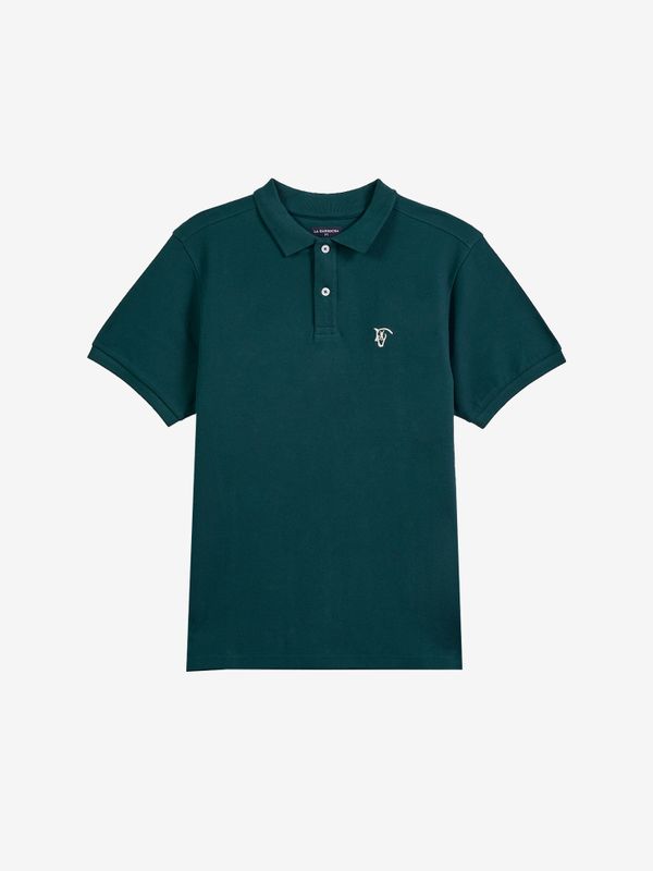 Laurier Back Polo | Teal