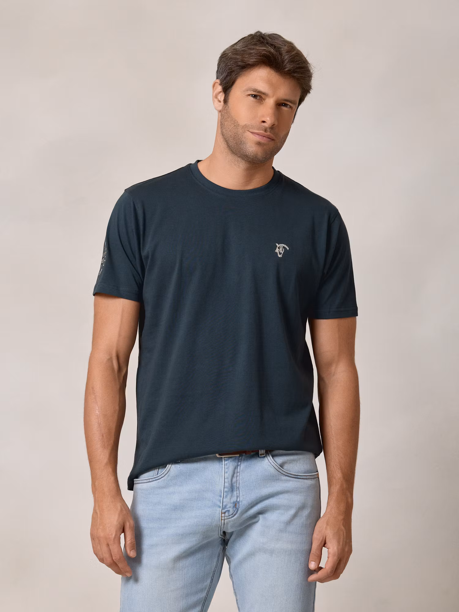 T-shirt Team | Azul Lago