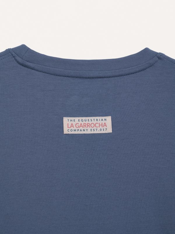 T-shirt Basique EQ | Bleu Cobalt