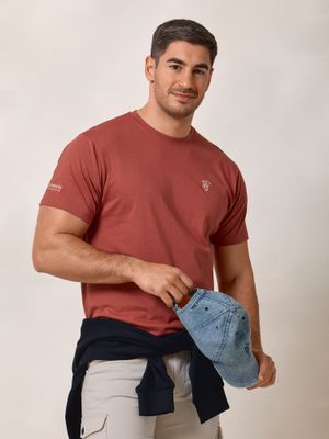 EQ Basic T-shirt | Terracotta