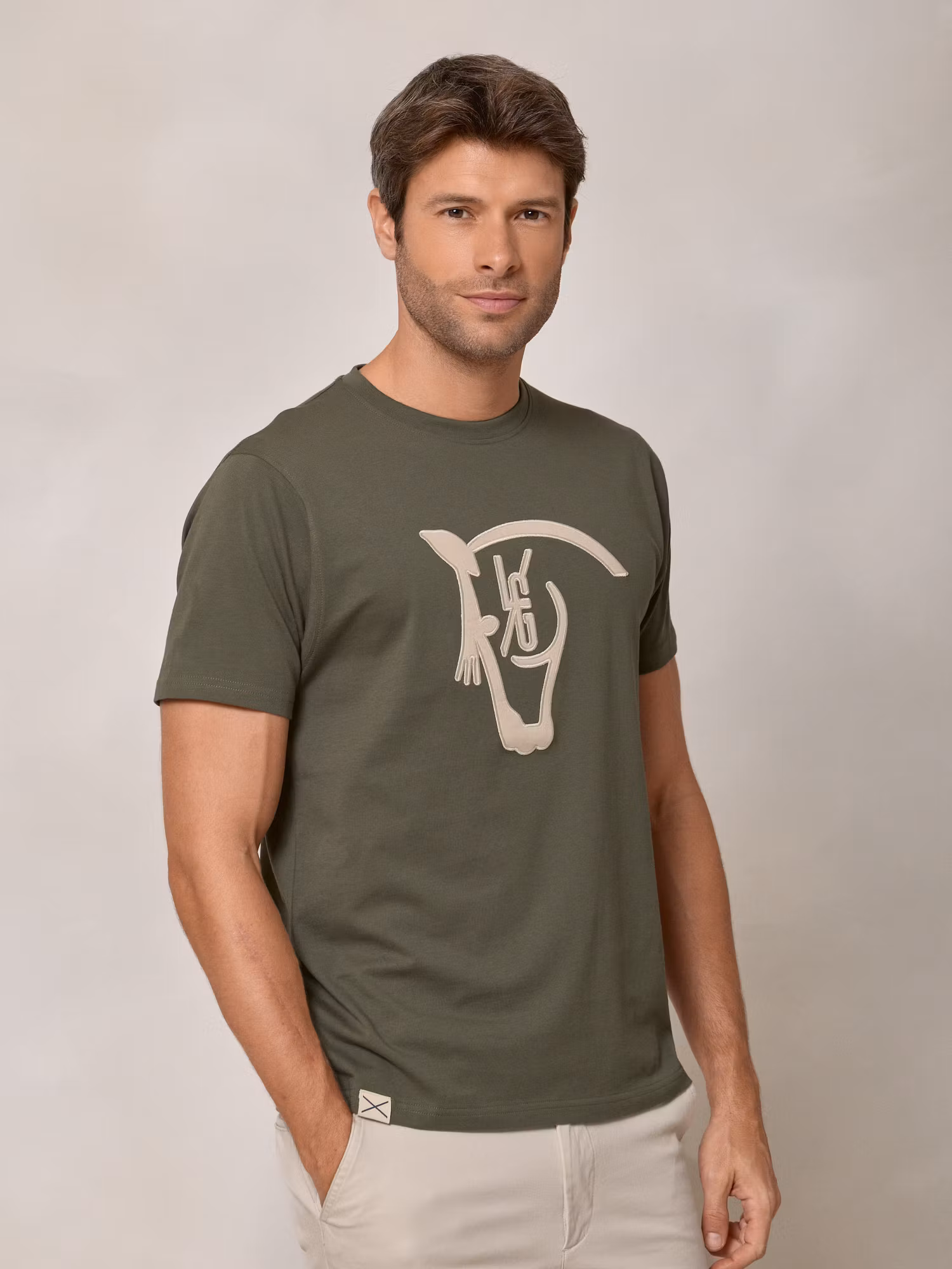 T-shirt Relincho | Cáqui