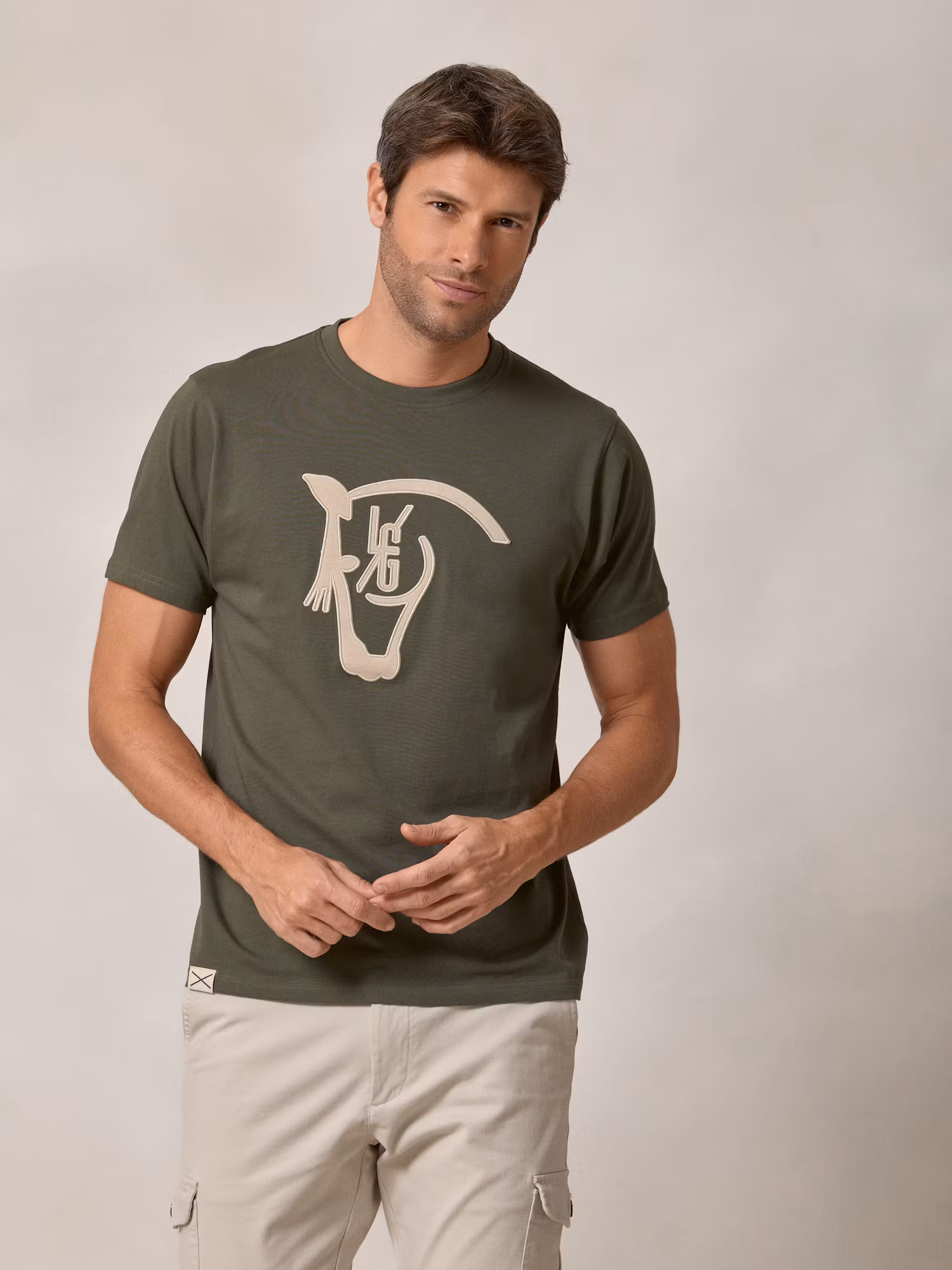 T-shirt Relincho | Cáqui