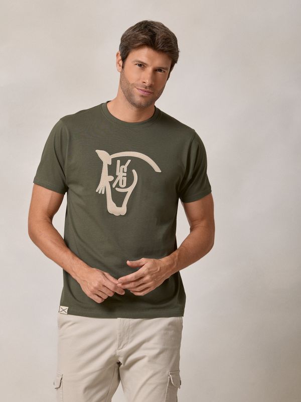 T-shirt Relincho | Kaki