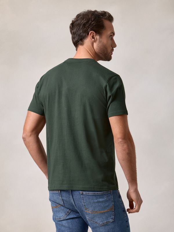 T-shirt Cheval | Vert Sapin