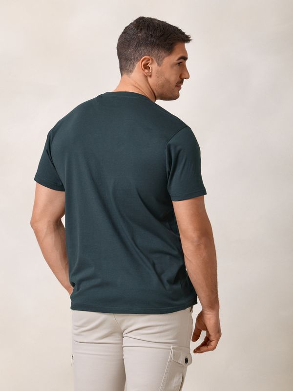 T-shirt Cheval | Bleu Lac