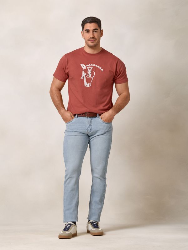 T-shirt Cheval | Terre Cuite