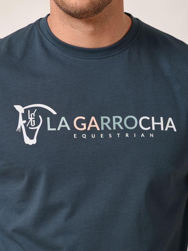 T-shirt Equestrian | Azul Lago