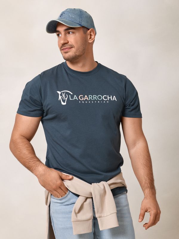 T-shirt Equestrian | Azul Lago