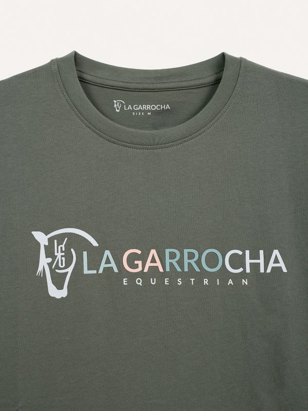 T-shirt Equestrian | Kaki