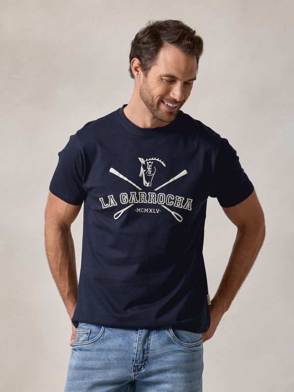 T-shirt Clássica Chicote | Azul Marinho