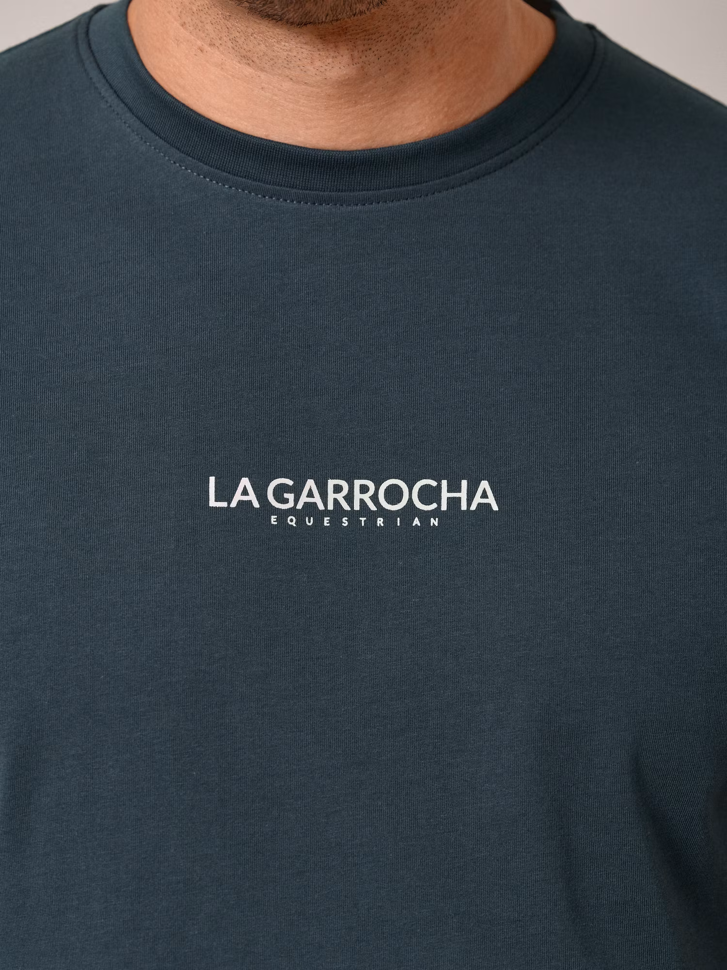 T-shirt Marque Dos | Bleu Lac
