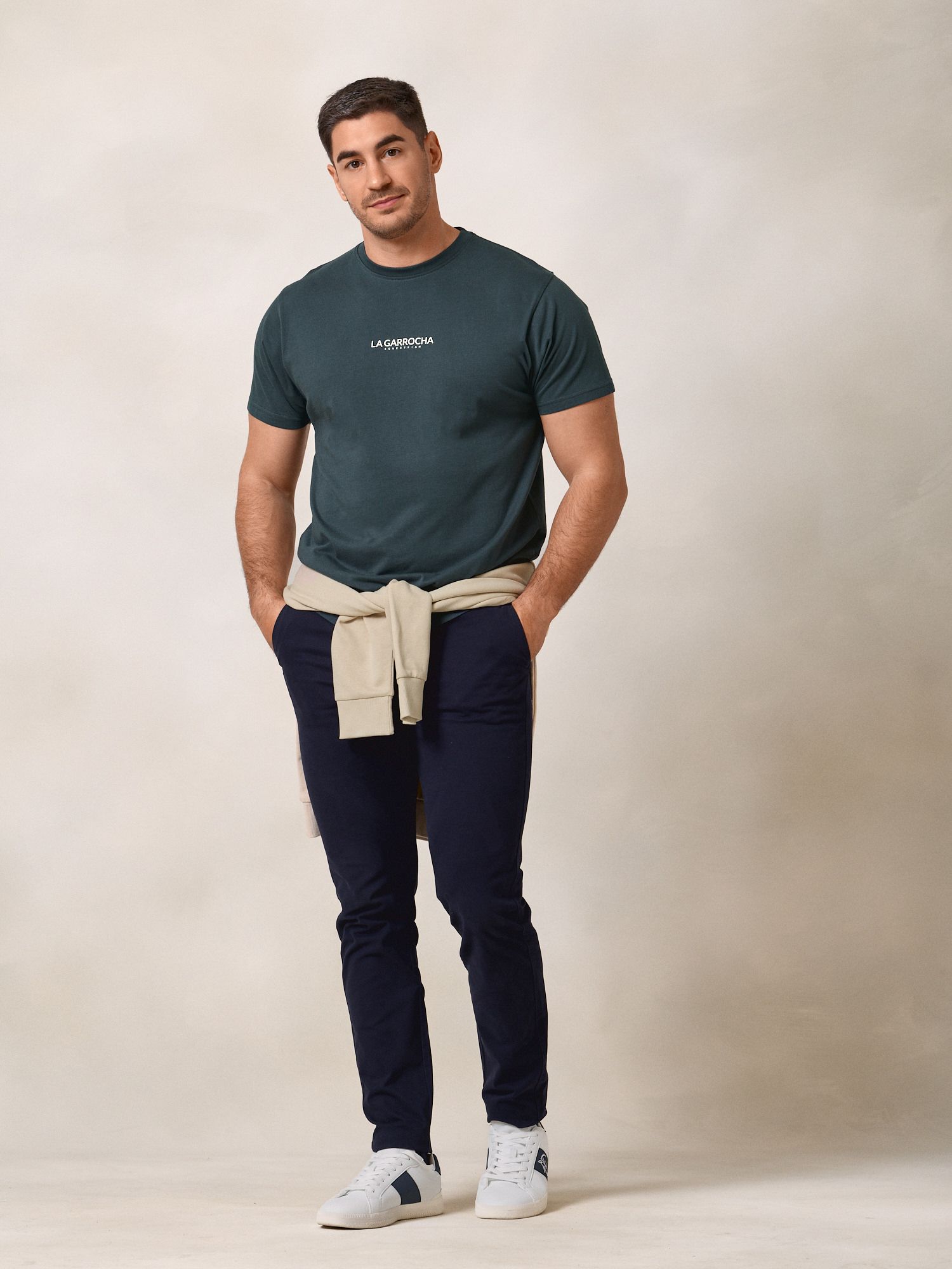 Camiseta Brand Espalda | Azul Lago