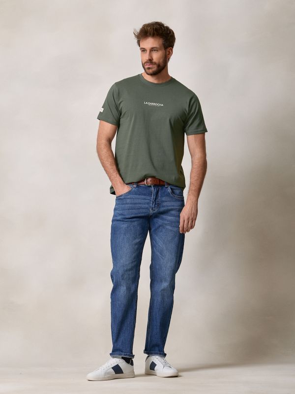 T-shirt Marque Dos | Kaki