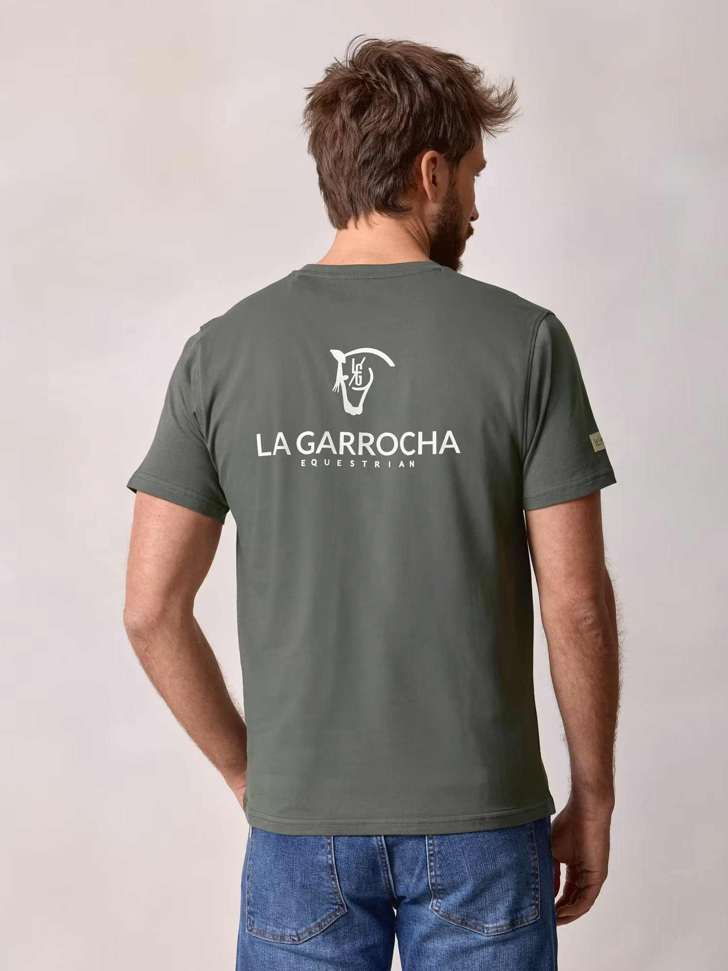 T-shirt Marque Dos | Kaki
