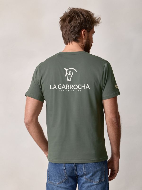 T-shirt Marque Dos | Kaki