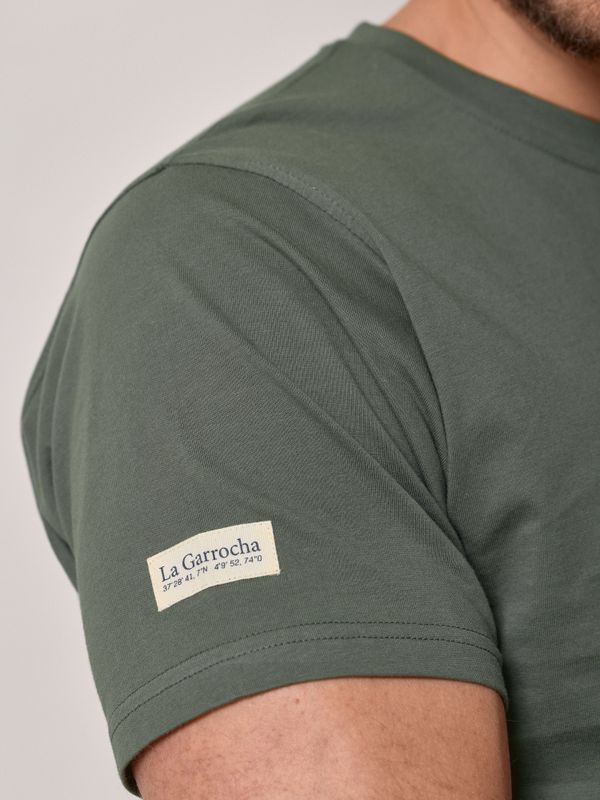 T-shirt Marque Dos | Kaki