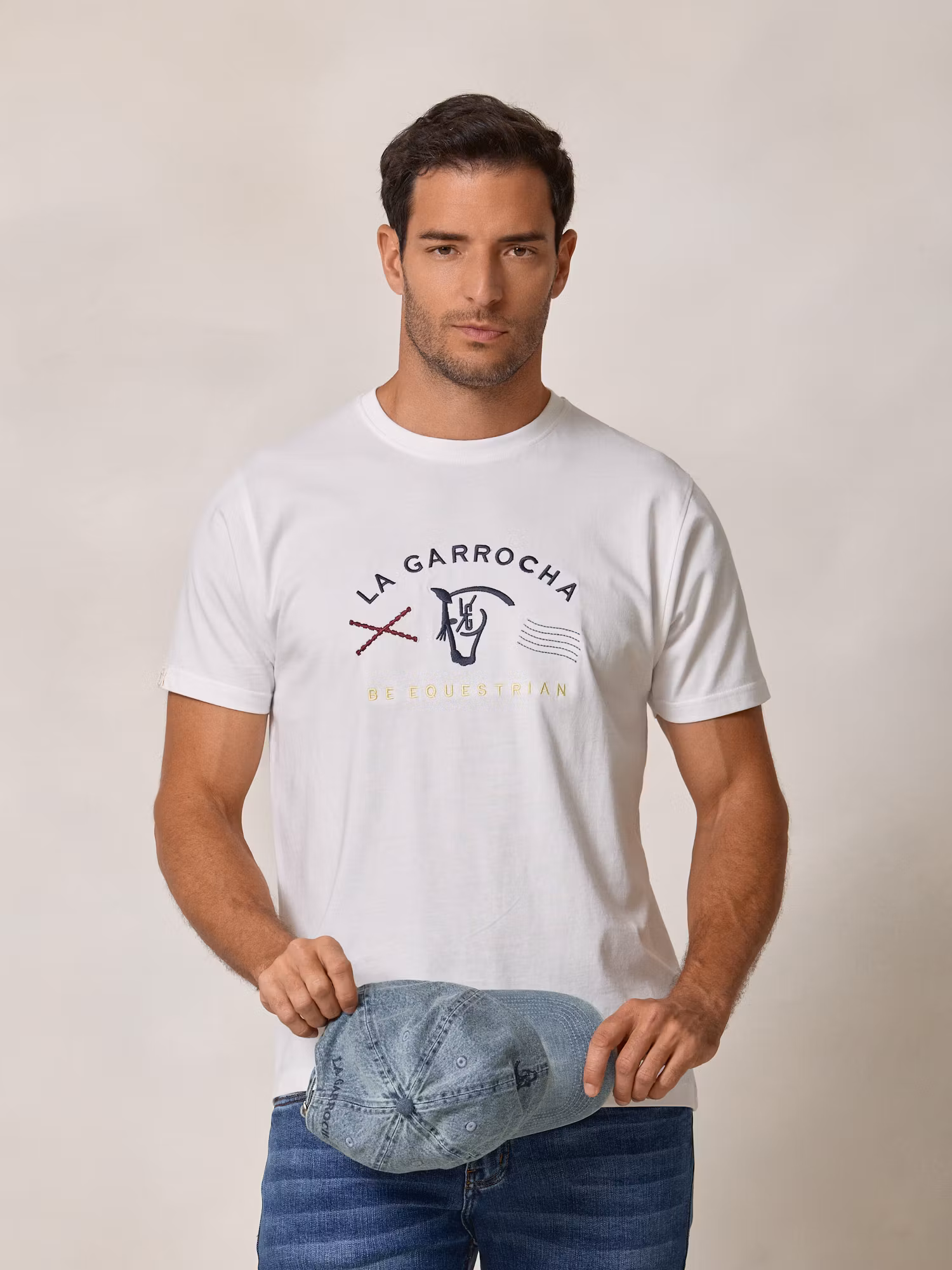 Camiseta Be Equestrian | Blanco