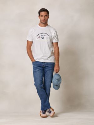 Be Equestrian T-shirt | White