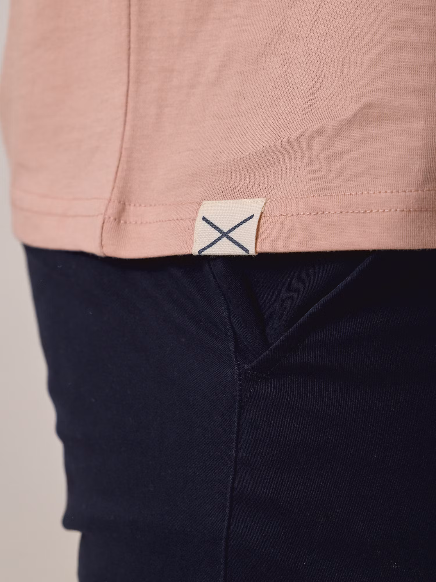 Camiseta com estampa nas costas | Rosa 