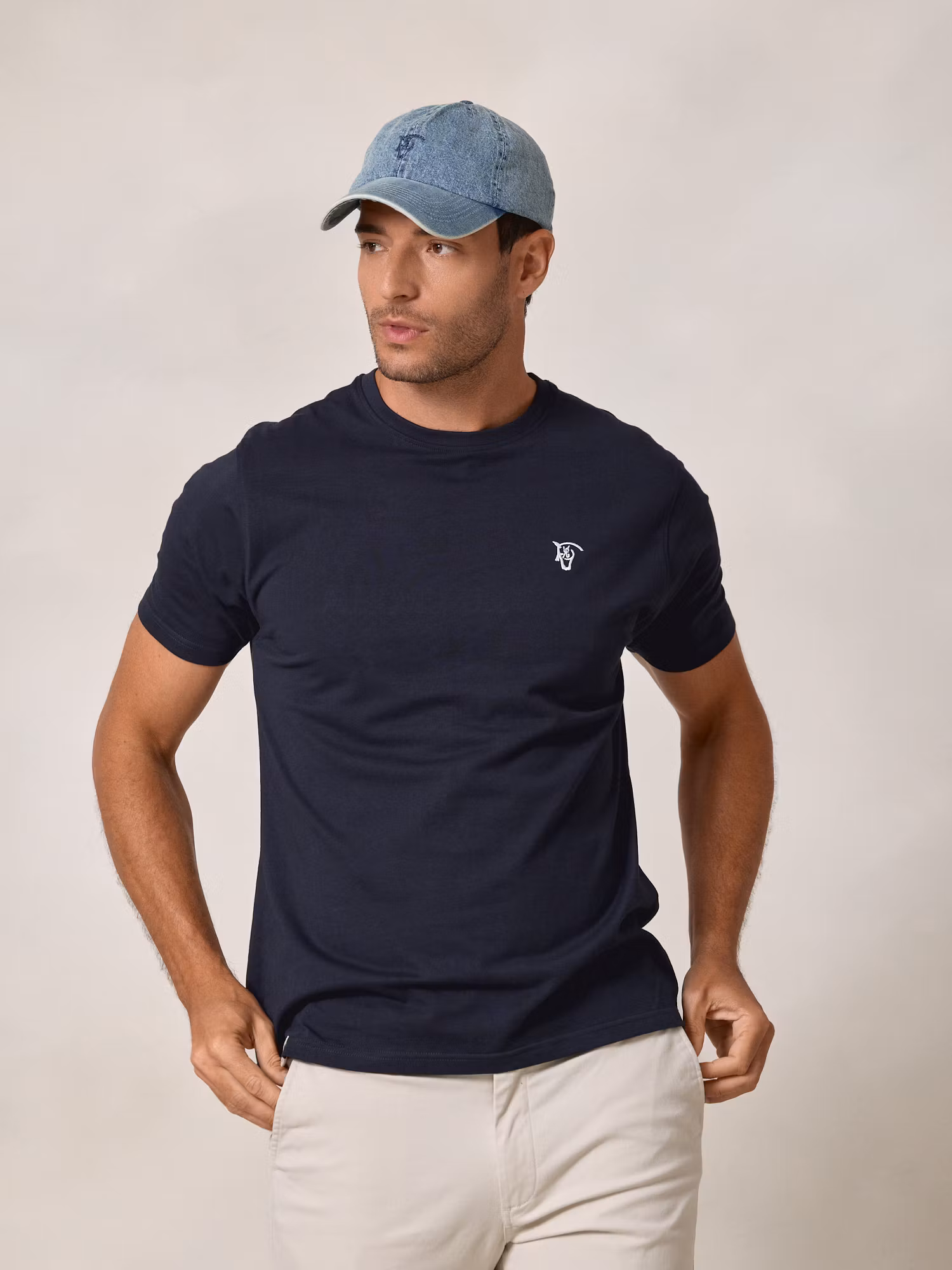 T-shirt Riding Crew | Azul Marinho
