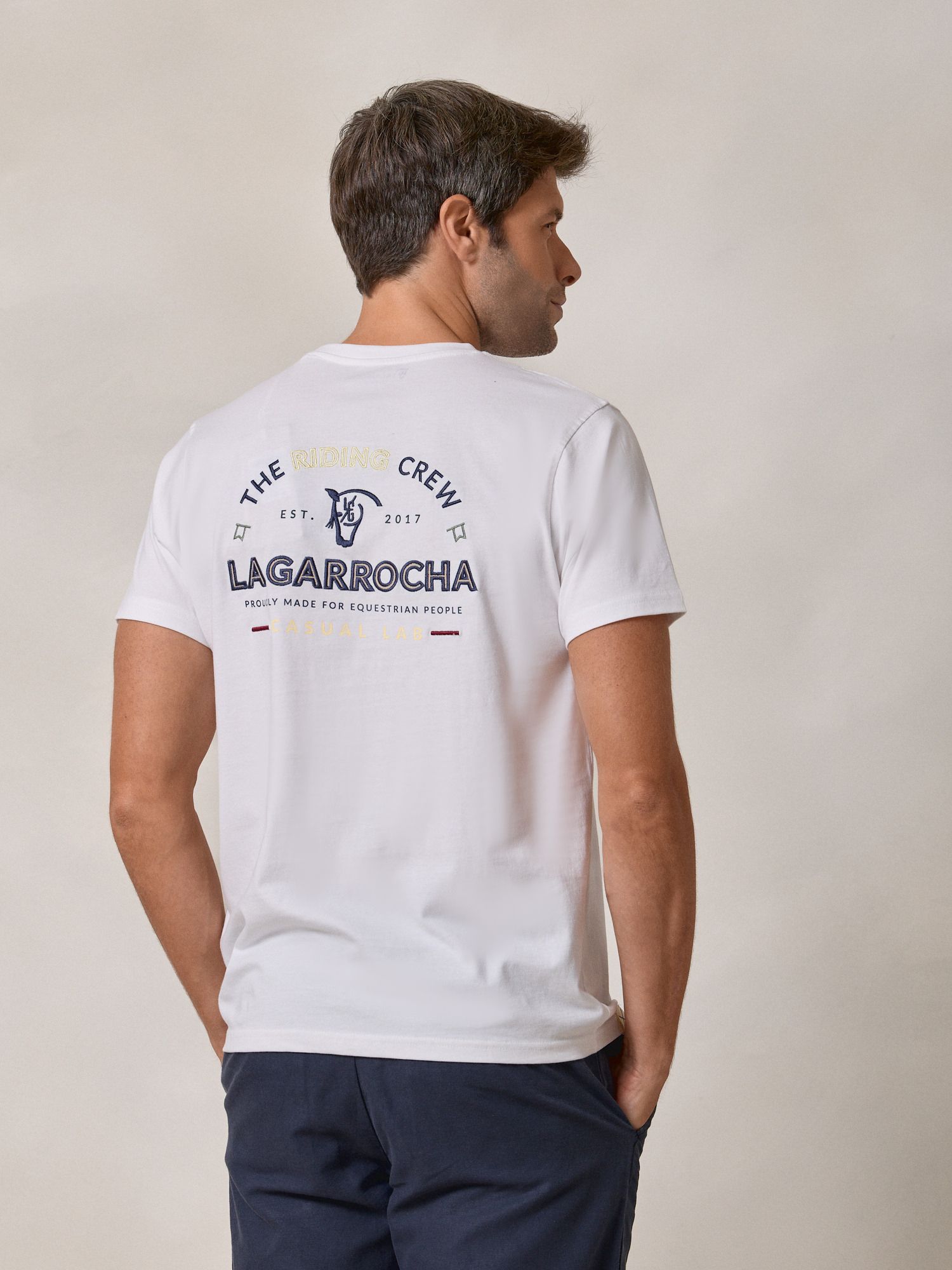 Riding Crew T-shirt | White