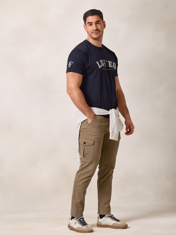 Varsity T-shirt | Navy Blue