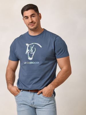 Multicolor T-shirt | Cobalt Blue