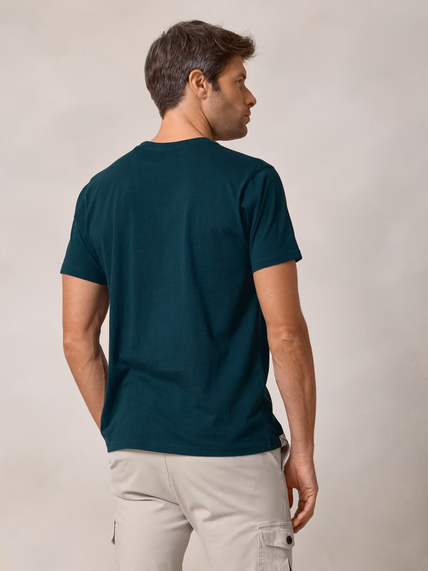 T-shirt Laurier | Verde Azulado