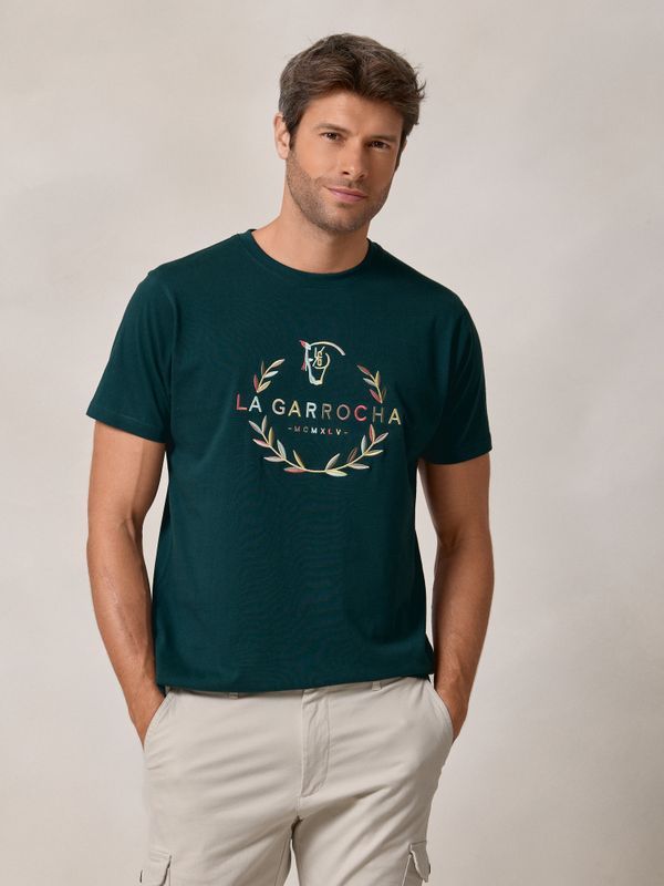 T-shirt Laurier | Sarcelle