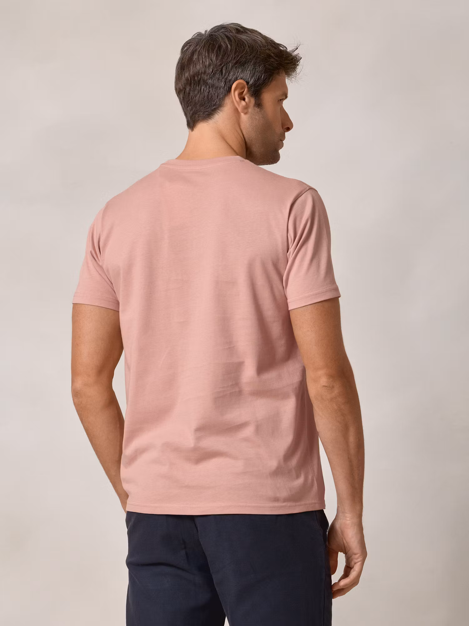 Camiseta com estampa desgastada | Rosa
