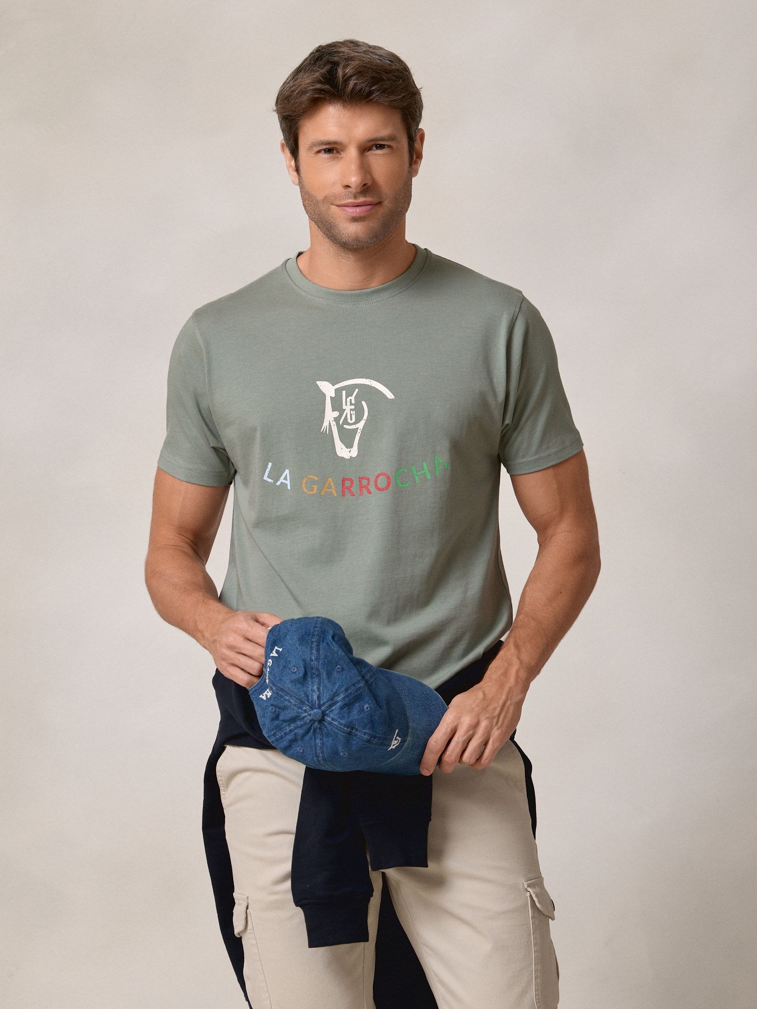 Camiseta Print Desgastado | Océano
