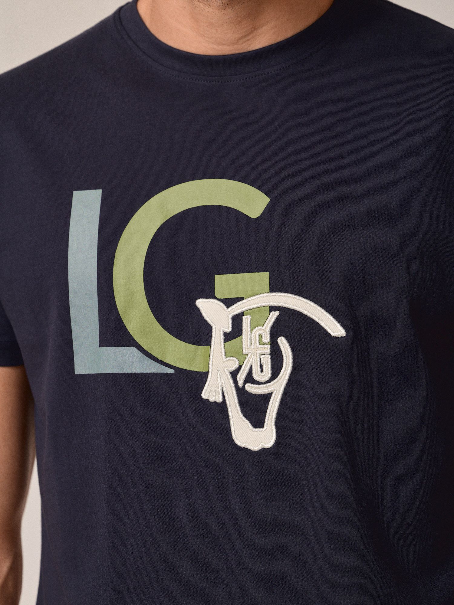 T-shirt LG College | Azul Marinho