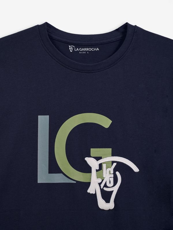 LG College T-shirt | Navy Blue