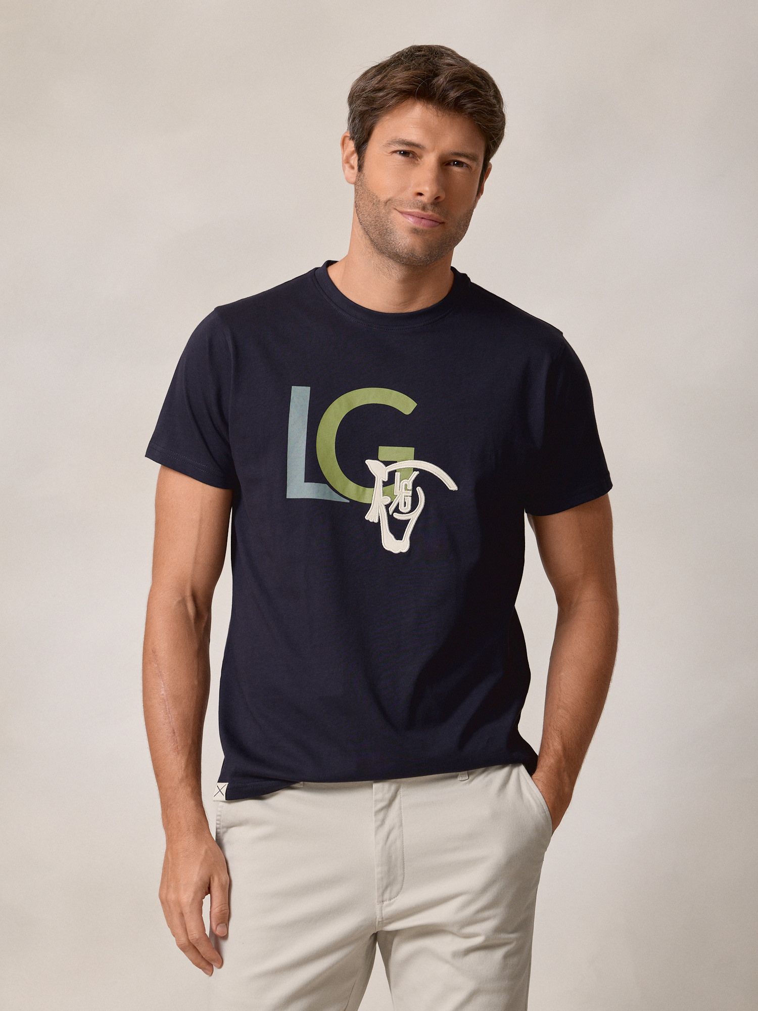T-shirt LG College | Azul Marinho
