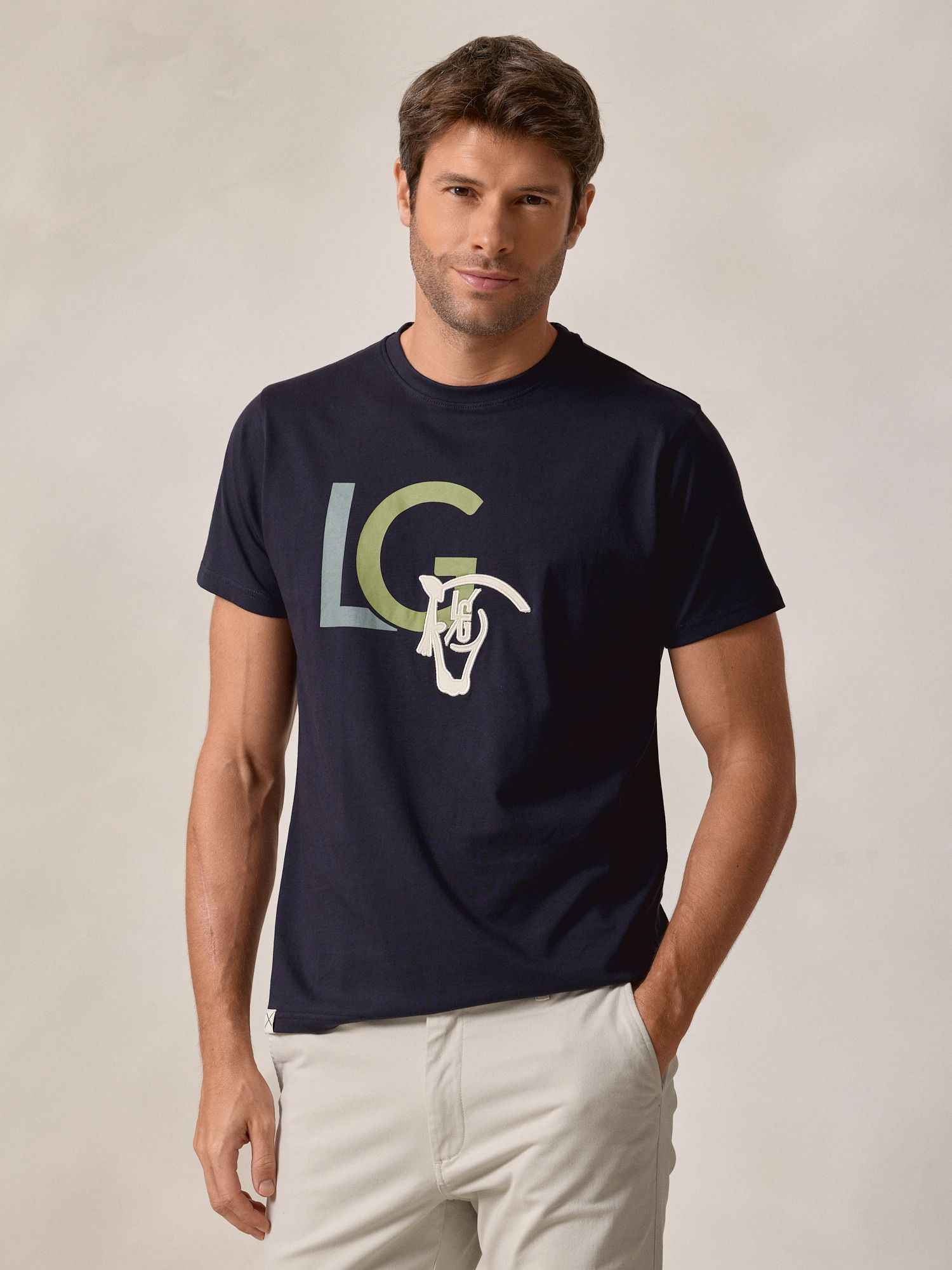 T-shirt LG College | Bleu Marine
