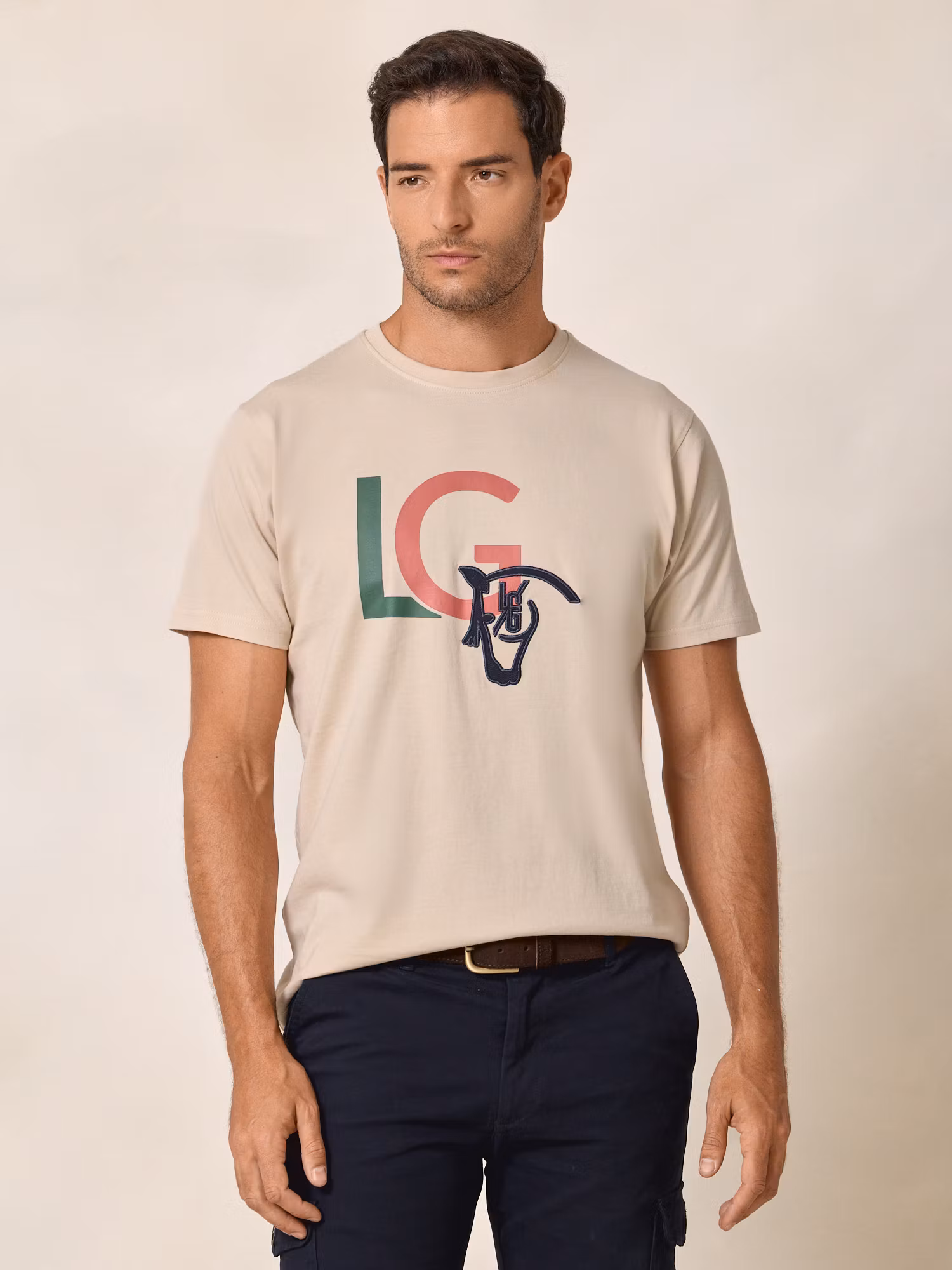 Camiseta LG College | Nude