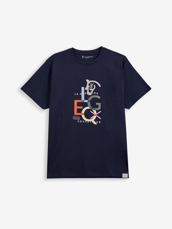 T-shirt Patch LG EQ | Azul Marinho