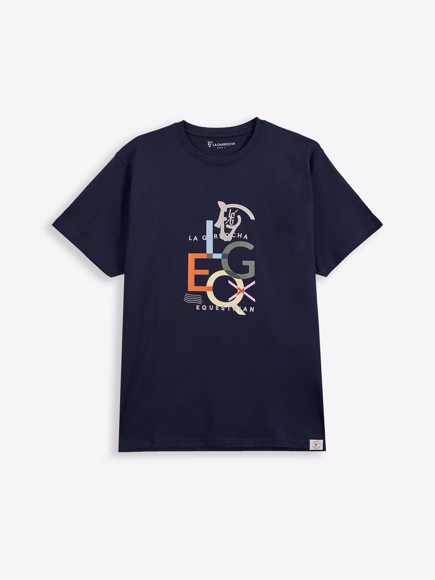 Camiseta Patch LG EQ | Marino